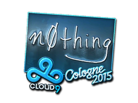 Sticker | n0thing (Foil) | Cologne 2015 image