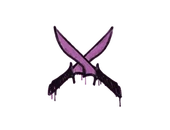 Sealed Graffiti | X-Knives (Bazooka Pink) image