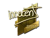 Sticker | innocent (Gold) | Boston 2018 image