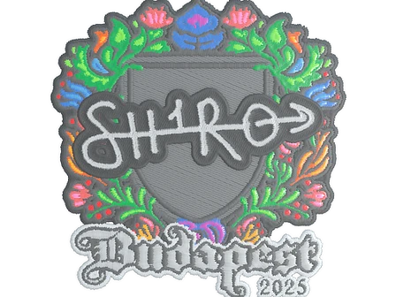 Sticker | sh1ro (Embroidered) | Budapest 2025 image