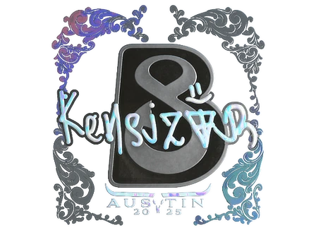 Sticker | kensizor (Holo) | Austin 2025 image