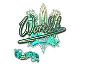 Sticker | Woro2k (Holo) | Paris 2023 image