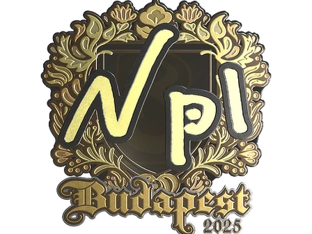 Sticker | npl (Gold) | Budapest 2025 image