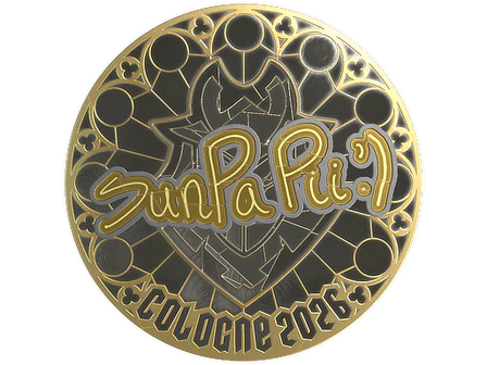 Sticker | SunPayus (Gold) | Cologne 2026 image