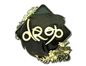 Sticker | drop (Gold) | Rio 2022 image