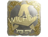 Sticker | Wicadia (Gold) | Austin 2025 image