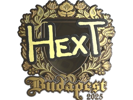 Sticker | HexT (Gold) | Budapest 2025 image