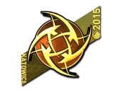 Sticker | Ninjas in Pyjamas (Gold) | Katowice 2015 image