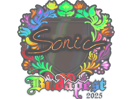 Sticker | Sonic (Holo) | Budapest 2025 image
