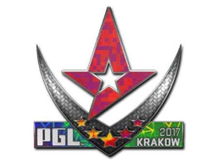 Sticker | Astralis (Holo) | Krakow 2017 image