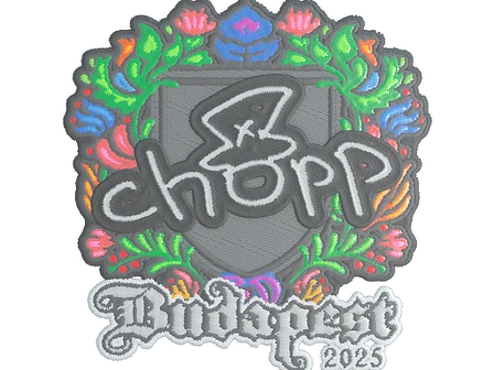 Sticker | chopper (Embroidered) | Budapest 2025 image