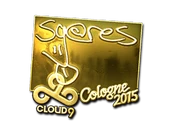 Sticker | seang@res (Gold) | Cologne 2015 image