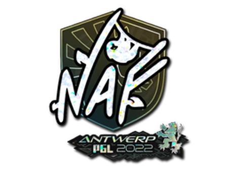 Sticker | NAF (Glitter) | Antwerp 2022 image