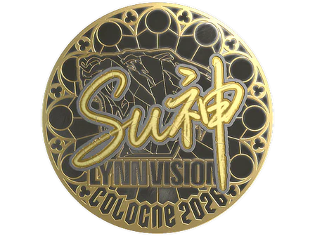 Sticker | C4LLM3SU3 (Gold) | Cologne 2026 image
