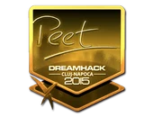 Sticker | peet (Gold) | Cluj-Napoca 2015 image