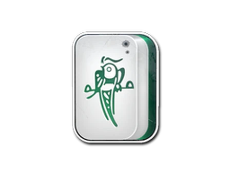 Sticker | Mahjong Rooster image