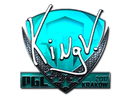 Sticker | kNgV- (Foil) | Krakow 2017 image