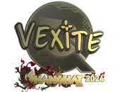 Sticker | vexite (Gold) | Shanghai 2024 image