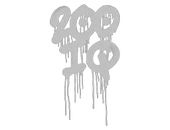 Sealed Graffiti | 200 IQ (Shark White) image