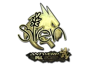 Sticker | S1ren (Gold) | Antwerp 2022 image