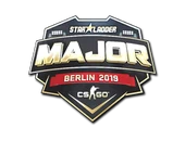 Sticker | StarLadder (Gold) | Berlin 2019 image