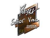 Sticker | flusha (Foil) | Boston 2018 image