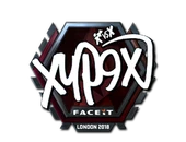 Sticker | Xyp9x (Foil) | London 2018 image