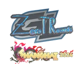 Sticker | ztr (Glitter) | Shanghai 2024 image