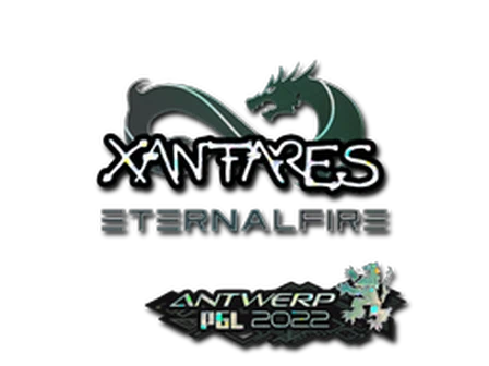 Sticker | XANTARES (Glitter) | Antwerp 2022 image