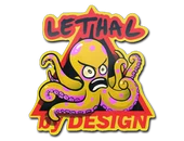 Sticker | Yellow Lethal image