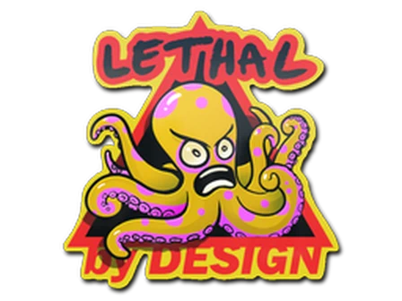 Sticker | Yellow Lethal image