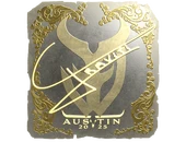 Sticker | Graviti (Gold) | Austin 2025 image