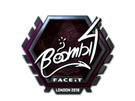 Sticker | Boombl4 (Foil) | London 2018 image