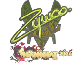 Sticker | ZywOo (Holo) | Shanghai 2024 image