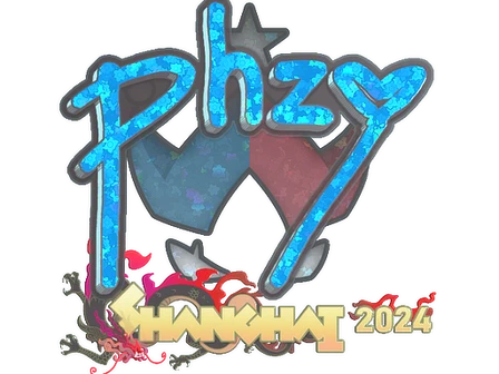 Sticker | phzy (Glitter) | Shanghai 2024 image