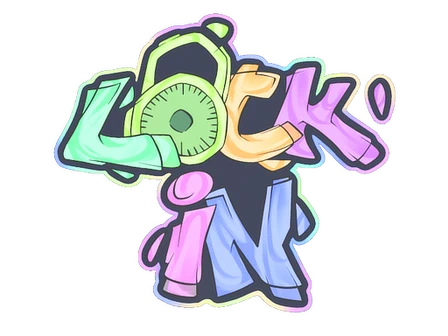 Sticker | Lock In image