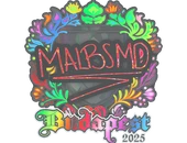 Sticker | malbsMd (Holo) | Budapest 2025 image