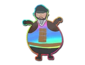 Sticker | Poorly Drawn Balkan (Holo) image