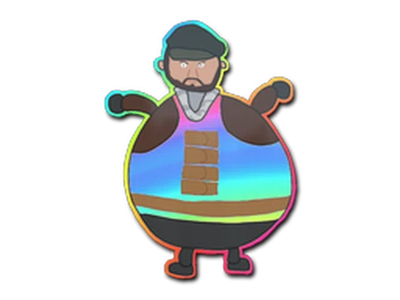 Sticker | Poorly Drawn Balkan (Holo) image