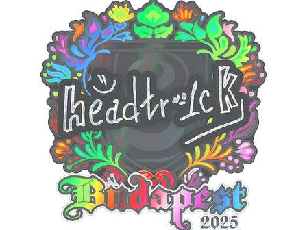 Sticker | headtr1ck (Holo) | Budapest 2025 image
