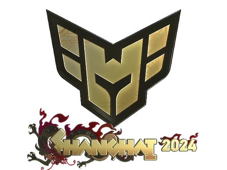 Sticker | HEROIC (Gold) | Shanghai 2024 image