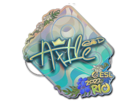 Sticker | Ax1Le (Holo) | Rio 2022 image