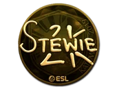 Sticker | Stewie2K (Gold) | Katowice 2019 image