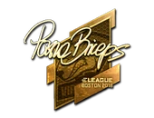 Sticker | pashaBiceps (Gold) | Boston 2018 image