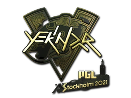 Sticker | YEKINDAR (Gold) | Stockholm 2021 image