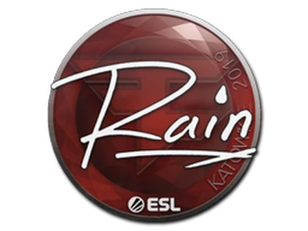 Sticker | rain | Katowice 2019 image