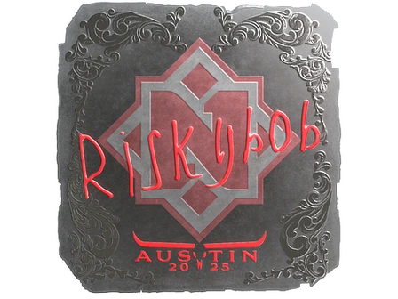 Sticker | riskyb0b (Foil) | Austin 2025 image
