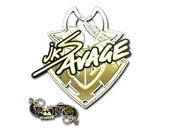 Sticker | jks (Gold) | Paris 2023 image