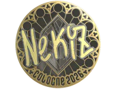 Sticker | NEKiZ (Gold) | Cologne 2026 image