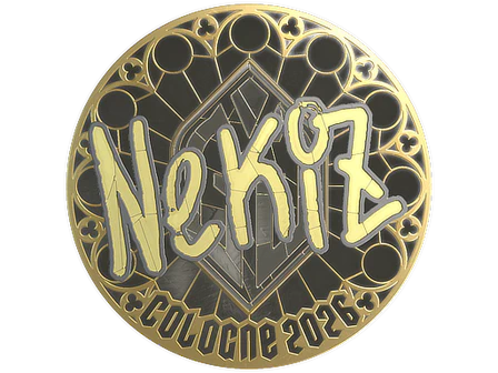 Sticker | NEKiZ (Gold) | Cologne 2026 image